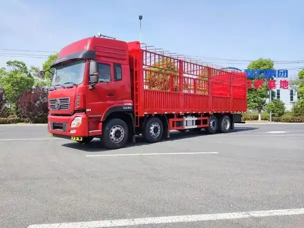 前四后六高栏车 9.6米前四后六货车 合法合规的图片
