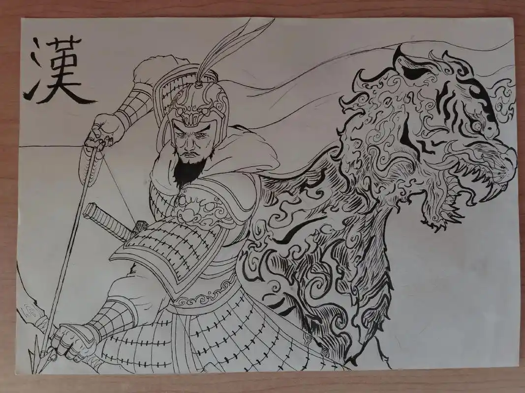 李广,字号不详,陇西成纪人.西汉时期名将,民 - 抖音