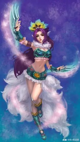 没有魔族角色 语诺就发几张自己画的魔族图吧