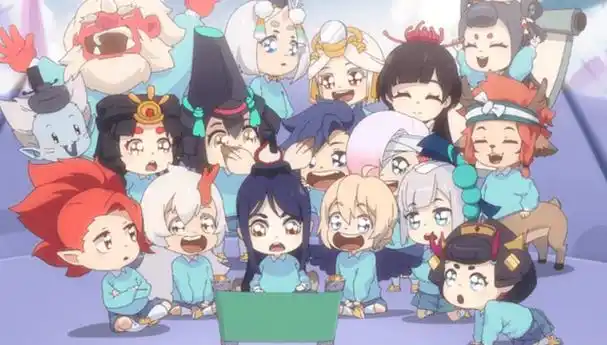 茨木变身茨球,蛋仔派对联动百鬼幼儿园,萌鬼登岛齐上阵_式神_游戏