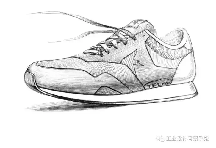 运动鞋设计手稿欣赏