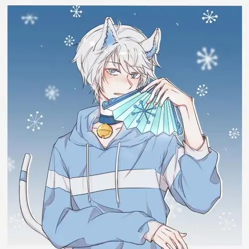 玩扇子喜猫猫真的帅(大声