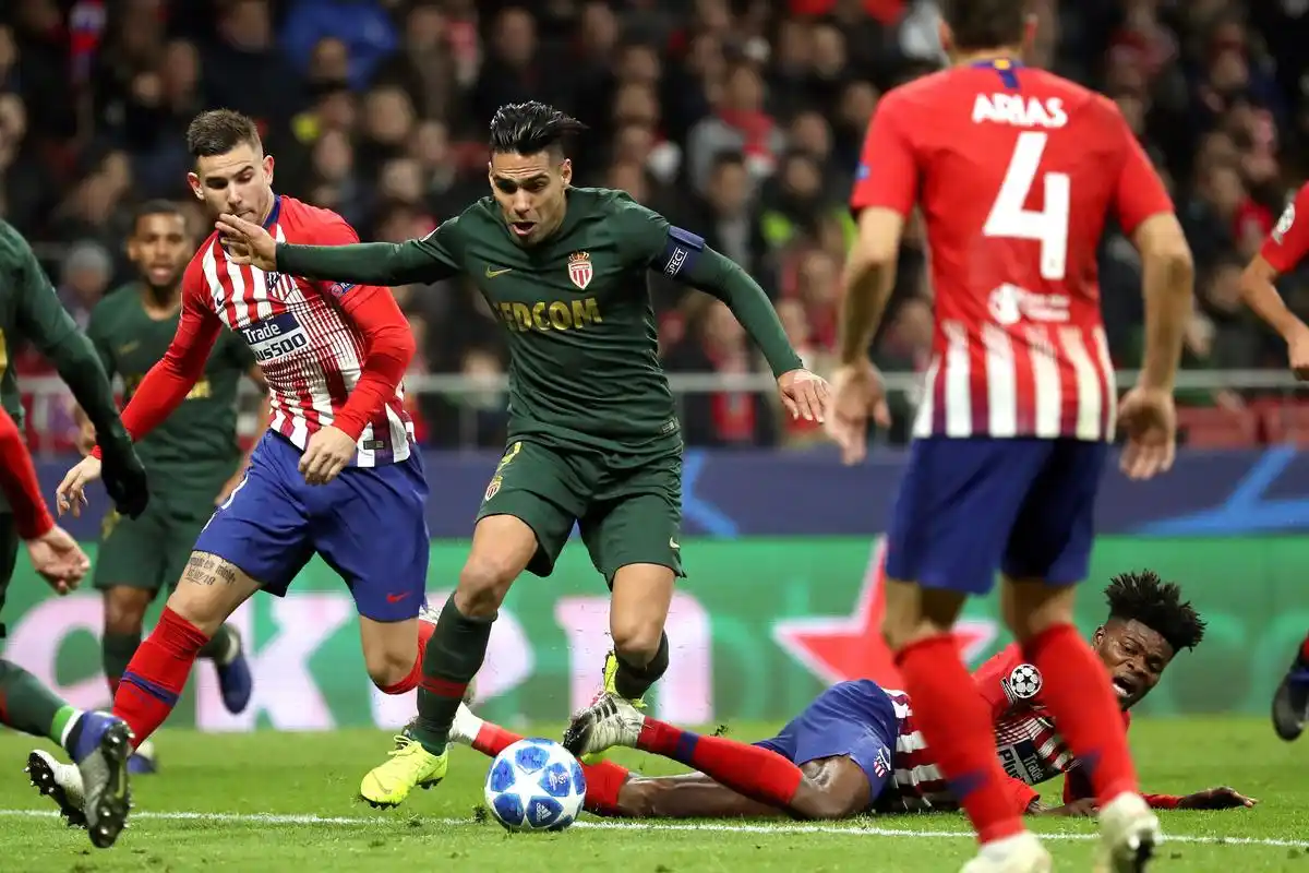 法甲:里昂vs摩纳哥