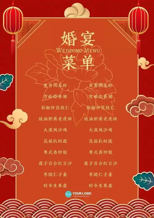 年夜饭菜单总算弄好了