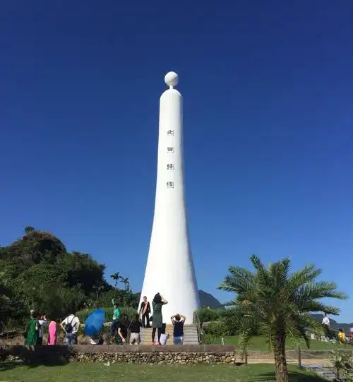 该标志塔位于台湾省嘉义县,初建于清光绪34年.