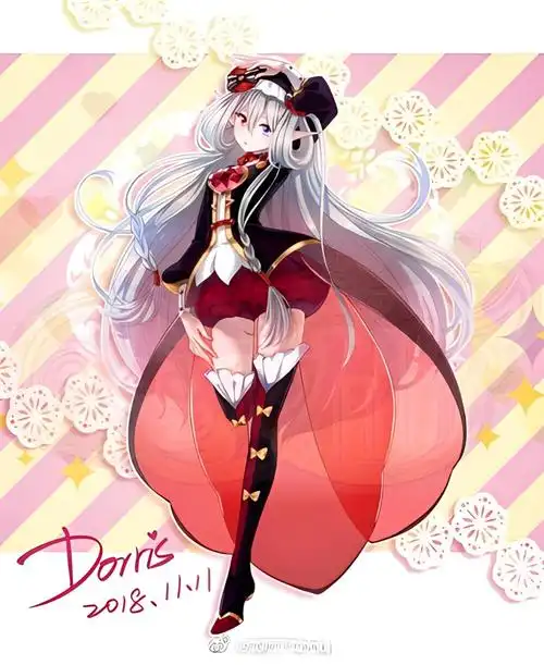 虞美人 火舞 全身精绘图 画质修复版(图源 小花仙动画官方微博)