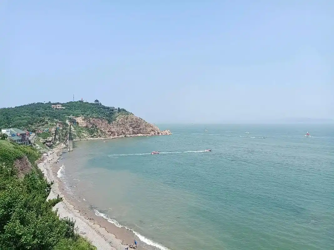 山东长岛风景区  第一天早上(带父母孩子一 - 抖音