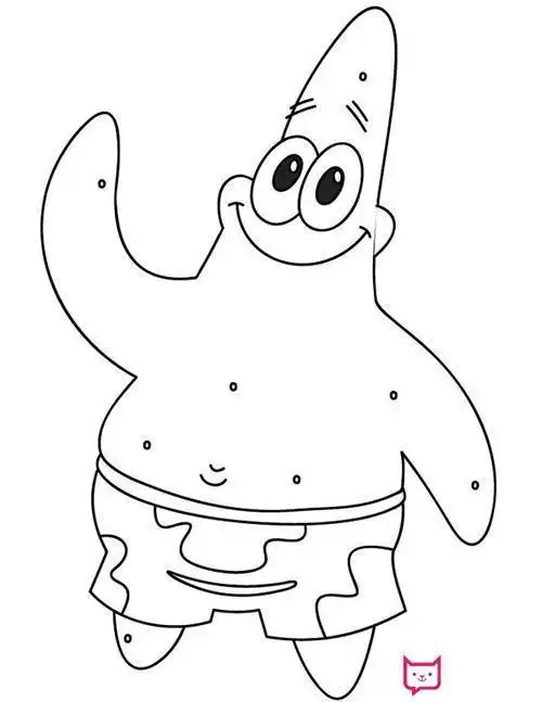 可爱动漫人物简笔画呆萌