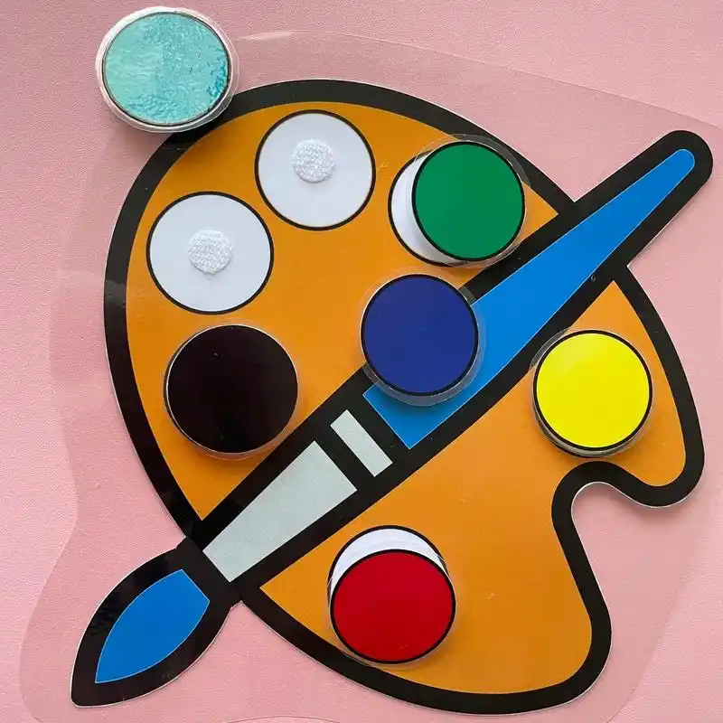 代币:调色盘9677彩色袜子(我的小朋友最喜 - 抖音