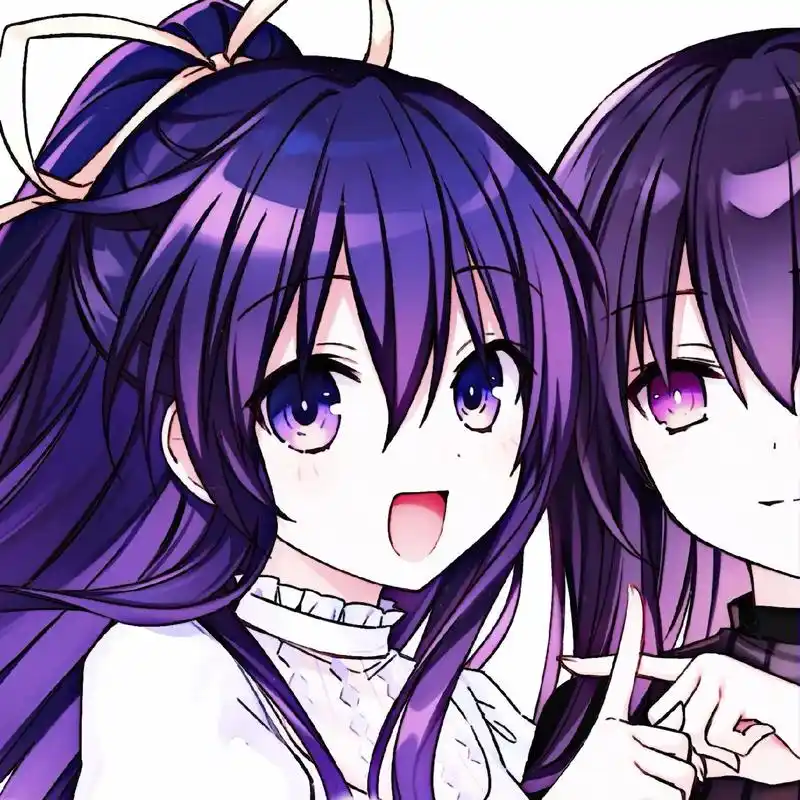 十香和天香我都要#约会大作战 #夜刀神十香 #夜刀神天香 - 抖音