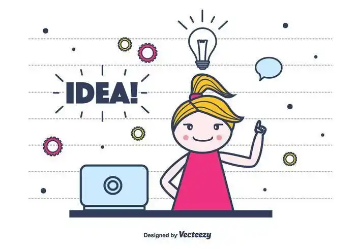 想法矢量背景 - nicepsd 优质设计素材下载站