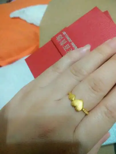 菜百首饰心形戒指热评榜