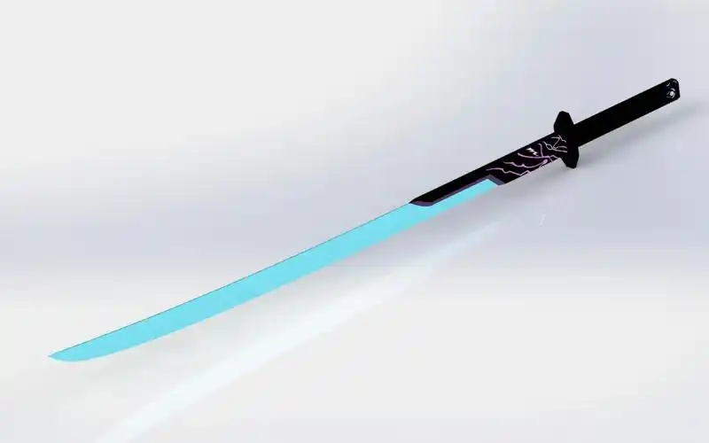 solidworks制作的魔刀千刃