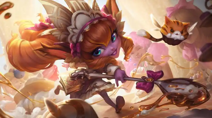 《英雄联盟》【咖啡甜心 璐璐】皮肤展示