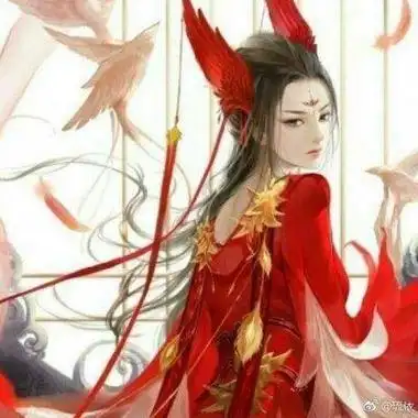 动漫女头像红古装 动漫头像图片大全 -【爱个性】