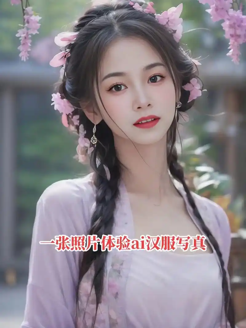 找个喜欢的汉服写真模板,上传一张照片即可一键换装,一键生成ai汉服