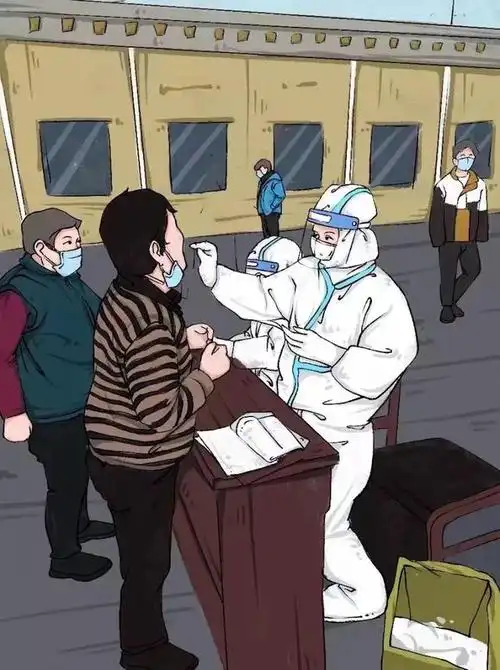 在新一轮抗击新冠肺炎疫情阻击战中,平谷区熊儿寨乡党员干部,医护人员