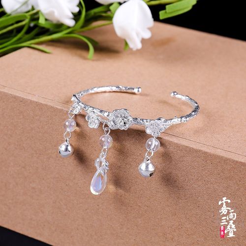 跨境热卖 古风手镯汉服配古代开口镯子女风学生仙女古装百搭手饰