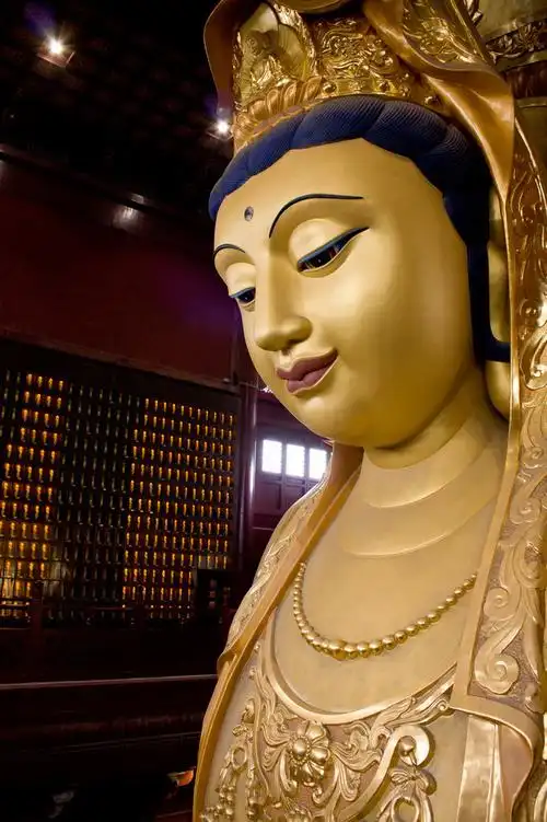 佛像庄严——阳澄湖畔重元寺的几张照片