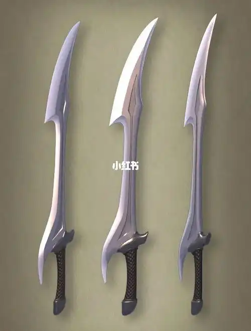 中长异形刀帅气大方