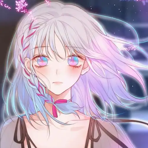 昼夜连绵自截漫头女生头像