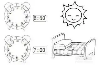 画步骤图起床卡通简笔画图片小朋友的一天之起床简笔画早上起床简笔画