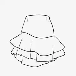 短裙简笔画 短裙简笔画漂亮