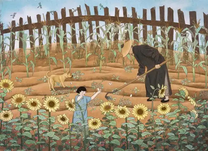 二手8成新呼兰河传插图珍藏版9787533946326萧红陆伟黎李思颖绘作家榜