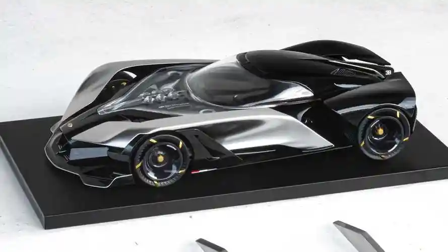 造型很科幻:布加迪概念车发布