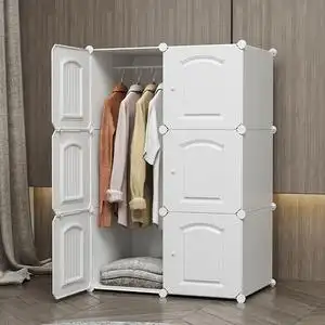 简易收纳柜子儿童宝宝衣柜抽屉式加厚塑料家用衣服整理置物储物u