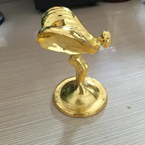 狮子会车标专业批发厂家 劳斯莱斯女神立标订做