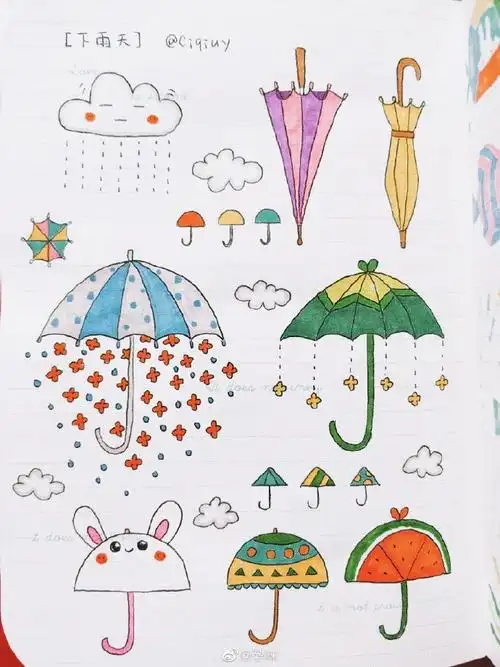 简笔画#超可爱的儿童简笔画素材