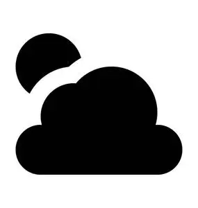 阴天矢量图标照片