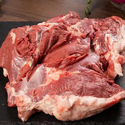 内蒙古羊肉新鲜后腿肉包去骨羊腿肉后腿肉2斤羔羊后腿新鲜生羊肉
