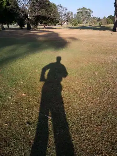 无我影子消. 反观照自己