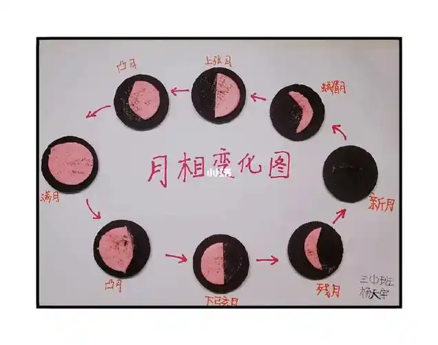 奥利奥版月相变化图70157015#奥利奥