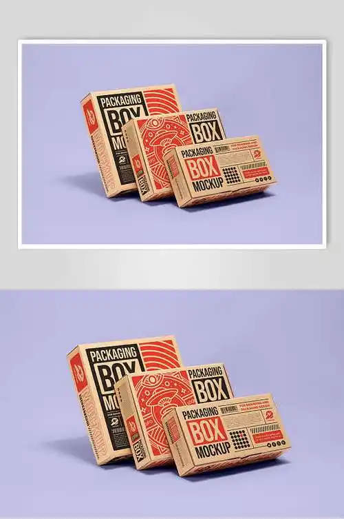 瓦楞纸包装盒样机图片-瓦楞纸包装盒样机设计素材-瓦楞纸包装盒样机