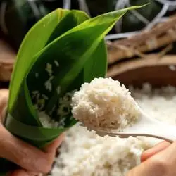 白米粽子纯糯米粽湖北恩施农家手工清水无馅原味新鲜粽子