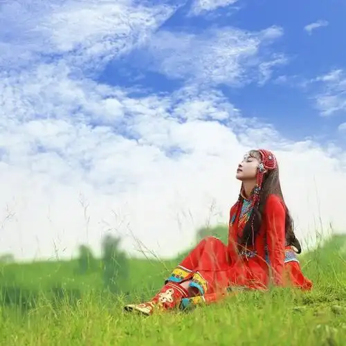 去草原怎么拍照好看这里告诉你自然拍照更清新唯美