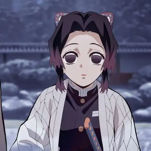 「第115期」动漫女头:鬼灭之刃 虫柱蝴蝶忍无水印女生头像