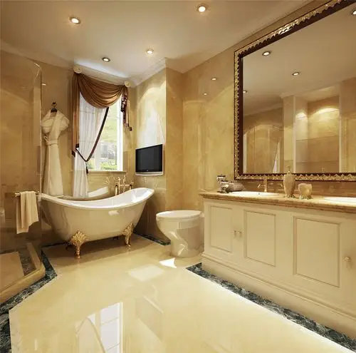 汤臣高尔夫别墅项目装修欧式古典风格设计案例展示,欢迎品鉴