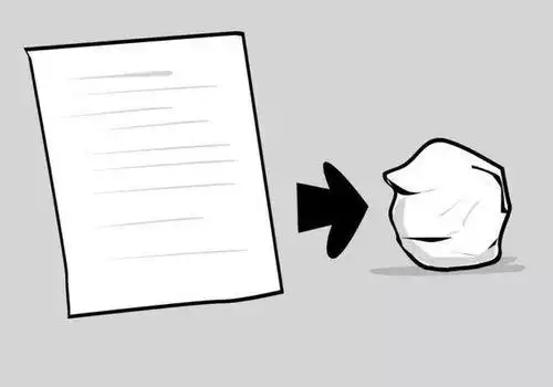 纸团简笔画 纸团简笔画图片大全