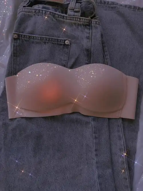 夏天少不了1件抹胸无肩带内衣蹦迪都不掉