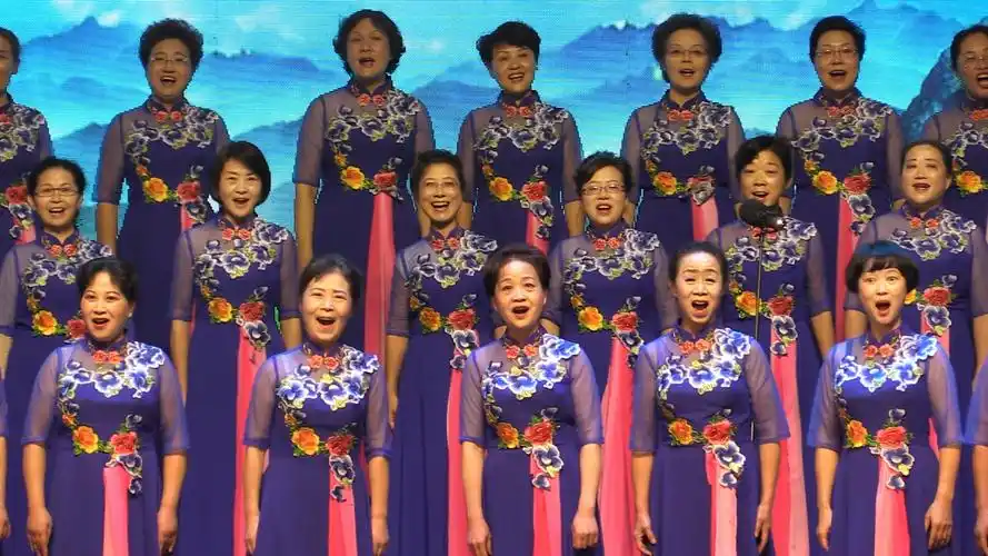 安庆石化老年大学:女声合唱《山野的风》