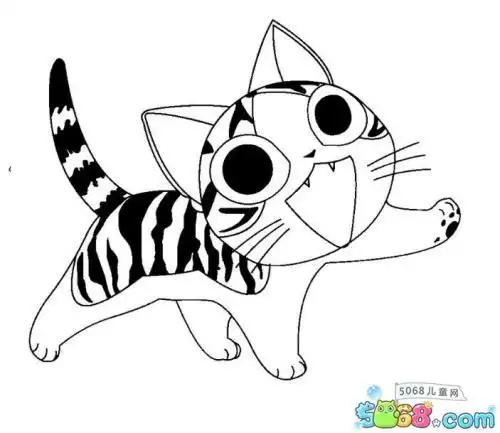 甜甜起司猫简笔画画法一起来画吧相关视频简笔画