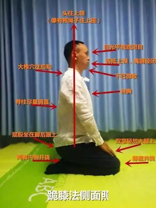 见效更快,而且对每个人都会有效的健身法,那就是跪坐法,也叫跪膝法