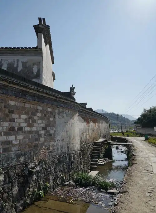 泾县黄田古村落