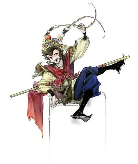 京剧小猴王插画西游记二次元99猴哥孙悟空热度(4258)评论(23)推荐打开