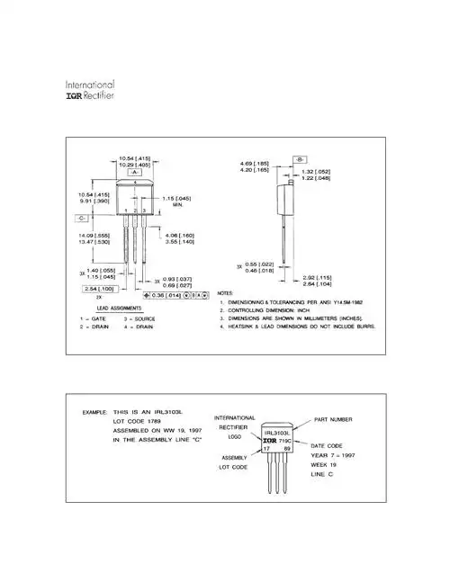 irf530ns (irf) pdf技术资料下载 irf530ns 供应信息 ic datasheet