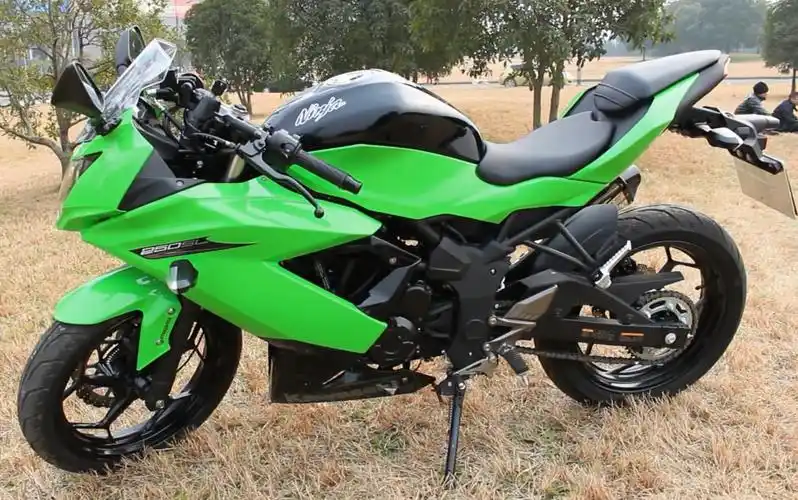 骑士网生来战斗川崎ninja250slz250sl骑士网呆子测评15年第3集